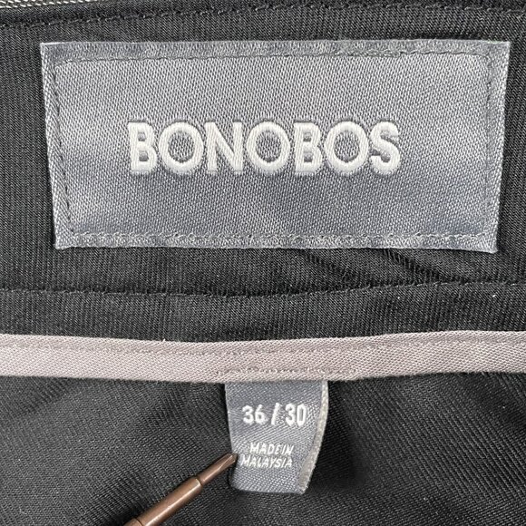 Bonobos Dress Pants Mens 36x30 Slim Friday Grey Weekday Warrior - Picture 3 of 10